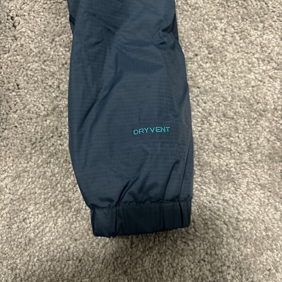 The North Face Dryvent Rain Jacket Womens Small Blue Full Zip - Picture 2 of 7